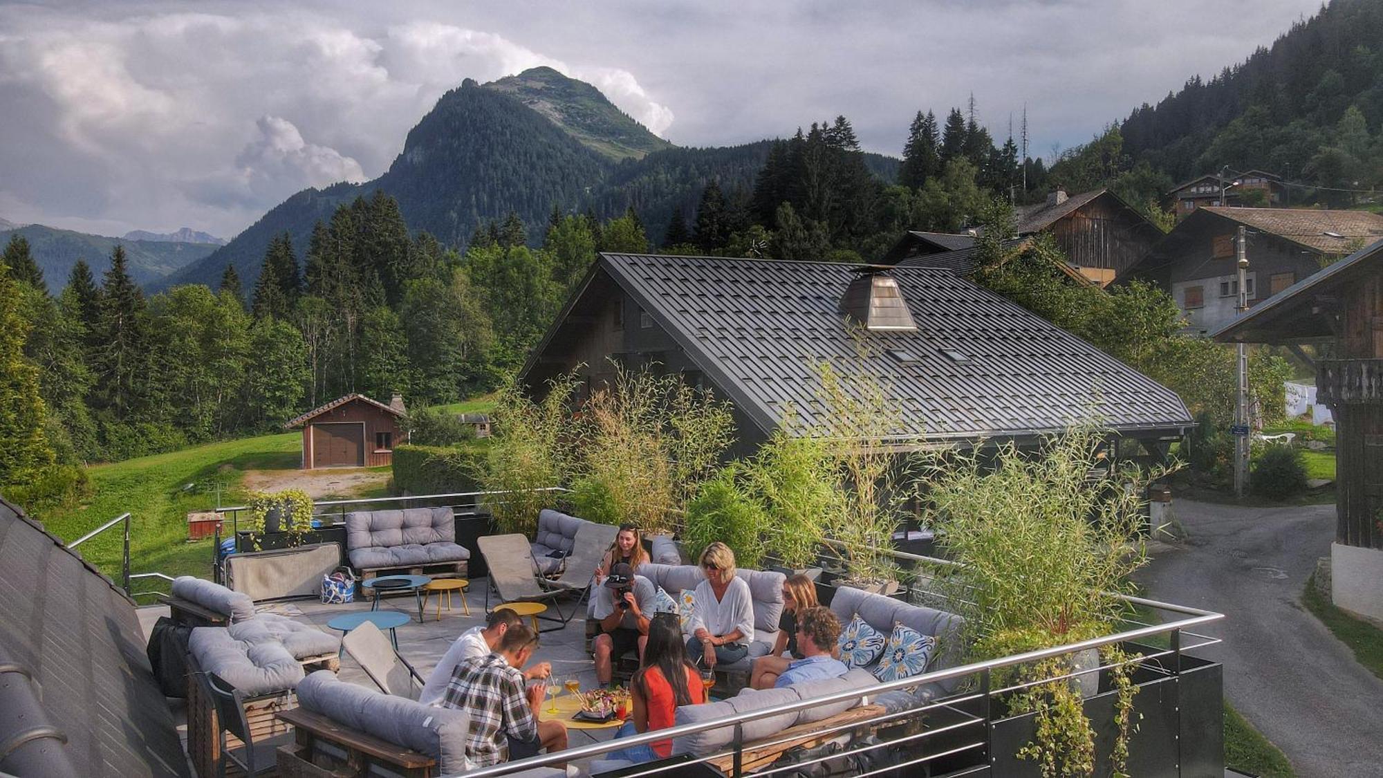 Hotel Le Passionnant Morzine Exterior foto